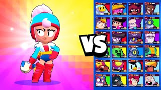 ДЖАНЕТ БРАВЛЕРОВ BRAWL STARS, против всех.