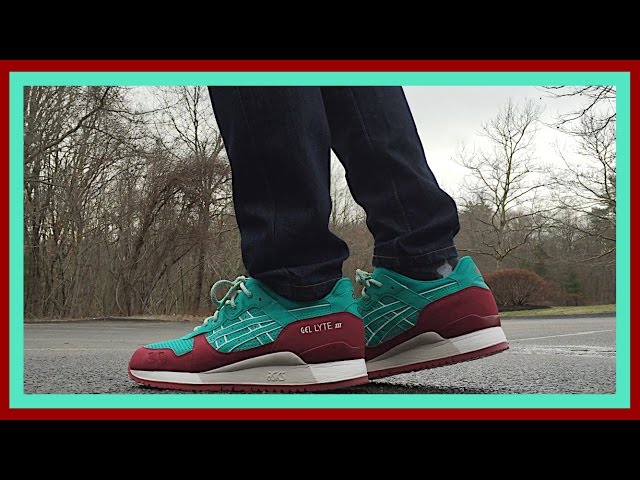 ON FEET: Asics Lyte III "Spectra Green" -