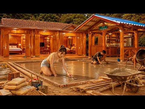 They started from nothing and built their dream villa in just 297 days. | by @Forest life skills DT