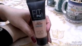 فاوندبشن  Fit me matte +poreless  وهل Fit me ؟