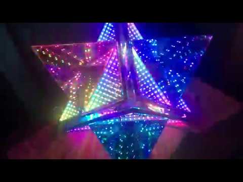 Polyhedron Infinity Mirror Project, complete