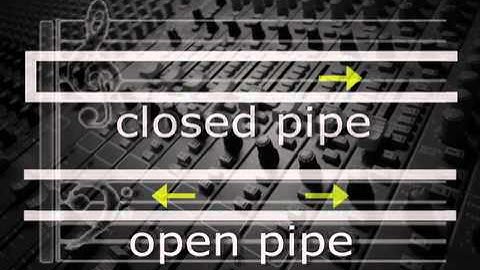 open vs closed pipes