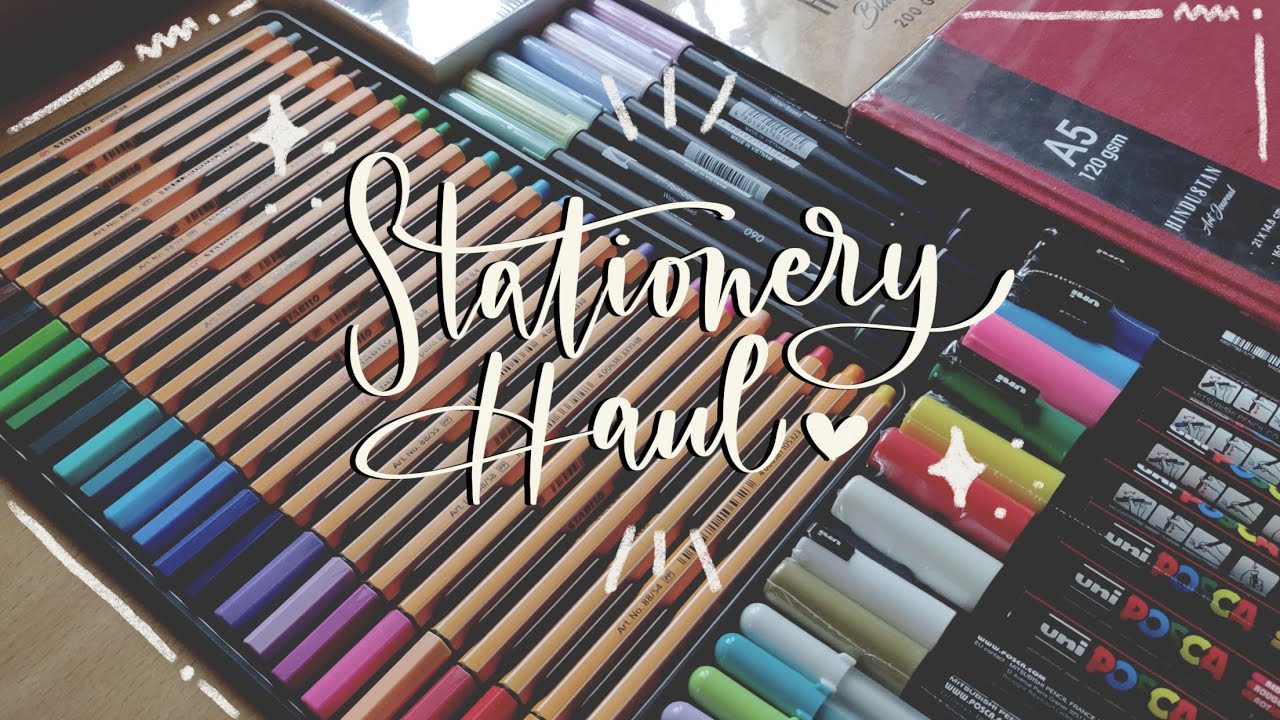 Stationery Haul Vlog Chennai Stationery Store Tour Journal