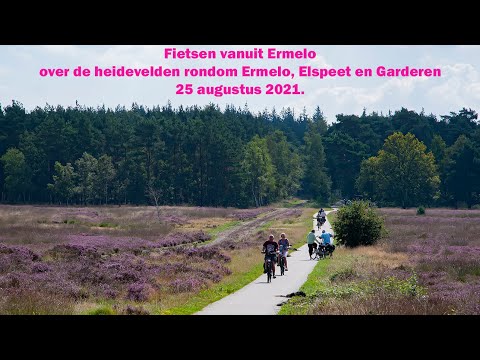 Bicycle tour from Ermelo over the heathland around Ermelo, Elspeet and Garderen.
