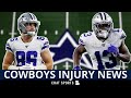 Cowboys Injury News On Michael Gallup, Dalton Schultz, Connor McGovern, Jayron Kearse + Cooper Rush