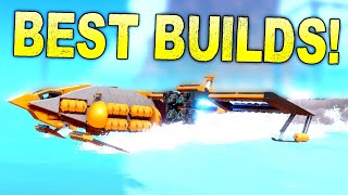 This Hydrofoil is also a VTOL, and More! [BEST CREATIONS] - Trailmakers Gameplay