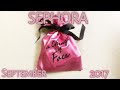 PLAY! BY SEPHORA SEPTEMBER 2017 | UNBAGGING