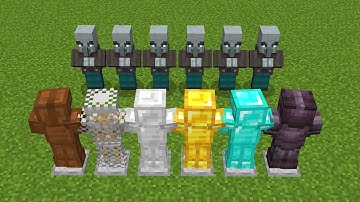 Which armor can save you from vindicator attacks?