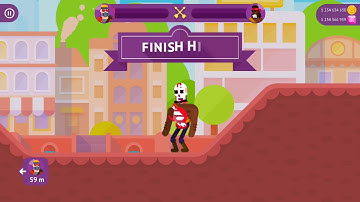 Bowmasters walkthrough allcharacters unlocked and Space king gameplay