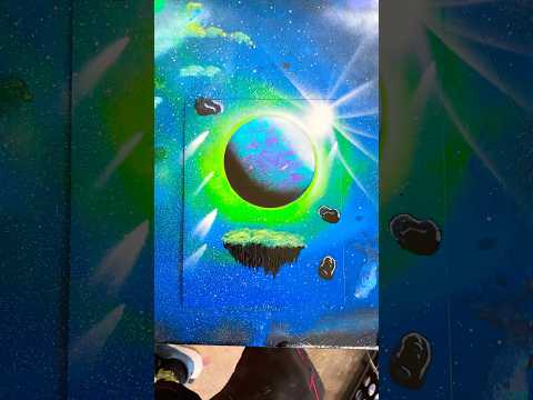 Sha-sha #spraypaint #learnwithme