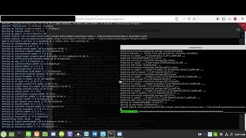 PHP installation process on webadmin (demo)