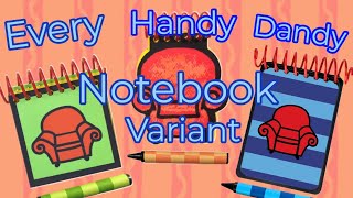 Every Handy Dandy Notebook Variant From Blues Clues Blues Clues And You