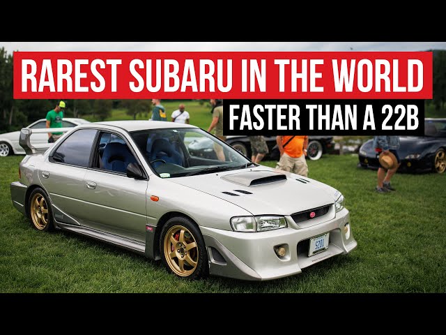 スバルWRX STI GC8 NissanSkyline 1 of 87 In The World: The WRX STI S201 Is The Fastest GC8