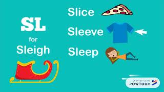 Consonant Blends: bl, br, cl, cr, dr, fl, gl, gr, pl, pr, qu, sc, sk, sl, sm, sn, sp, st, sw, tr, tw