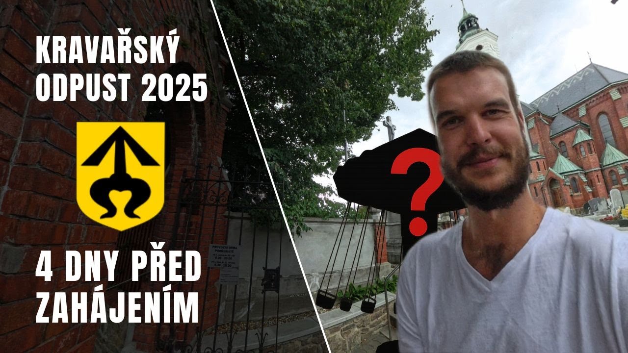 Přehled atrakcí | Kravařský odpust 2025 přípravy 4 dny do zahájení