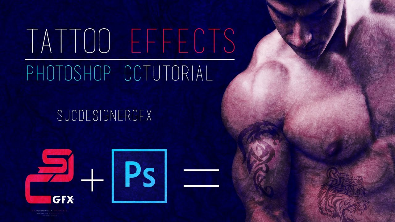 Photoshop Tutorial How To Make Realistic Tattoo YouTube