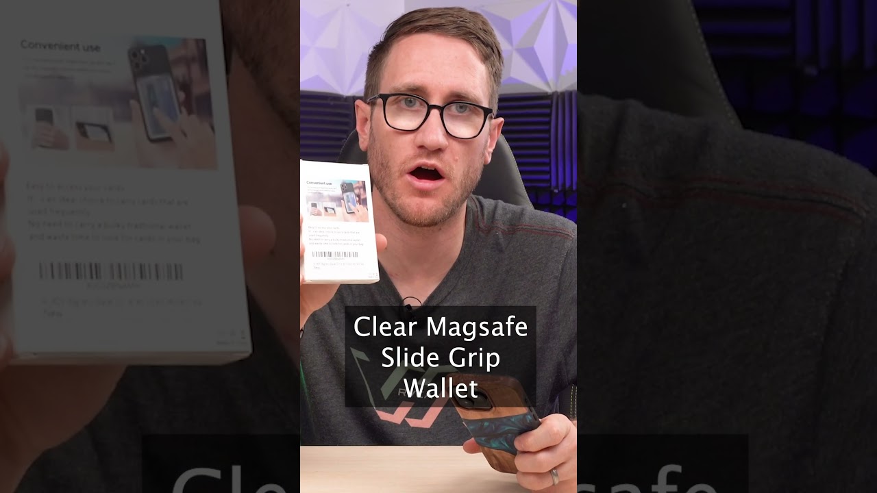 Super Cool Grip on this Magsafe Wallet