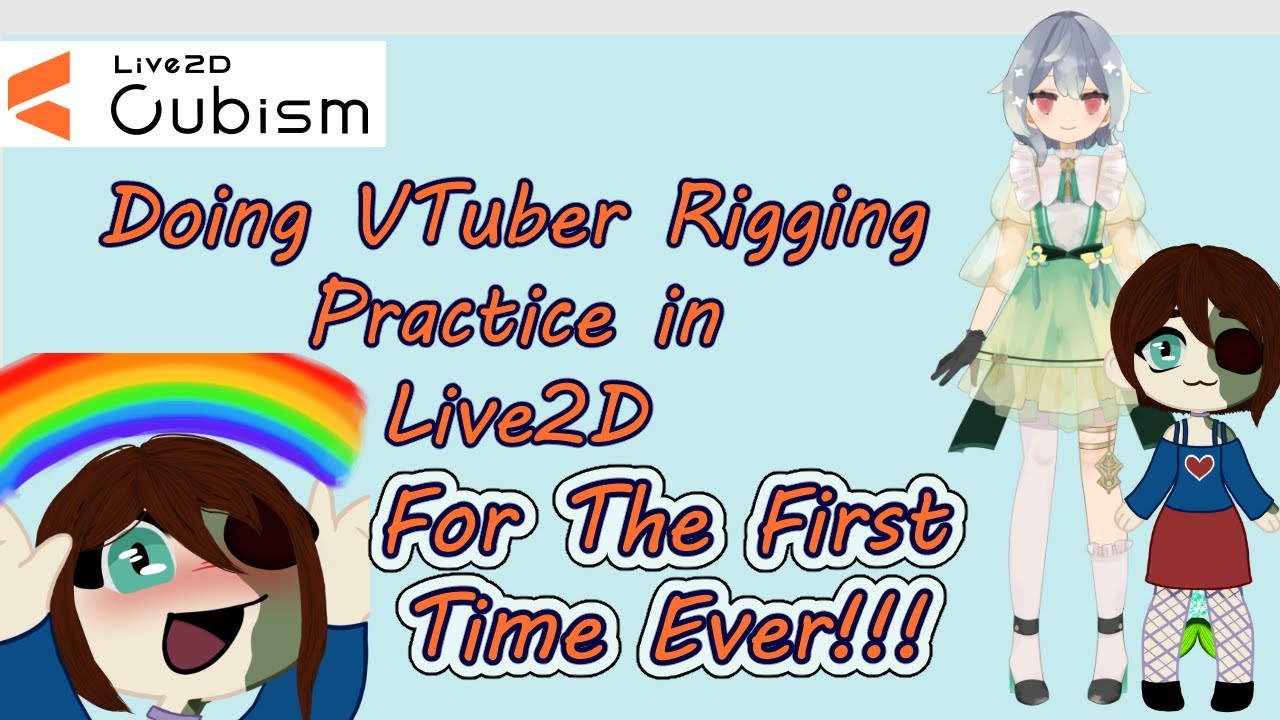 Practicing Live2D Rigging for The First Time Ever! - YouTube