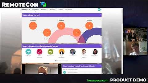 Howspace - Product Demo - RemoteCon