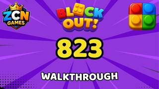 Block Out Level 823 Walkthrough | Full Solution