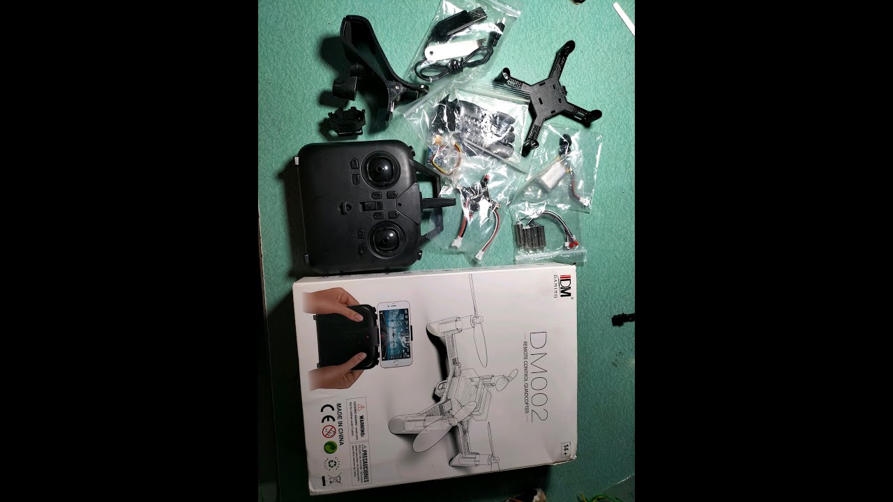DM002 .REMOTE CONTROL QUADCOPTER ASSEMBLING....... YouTube