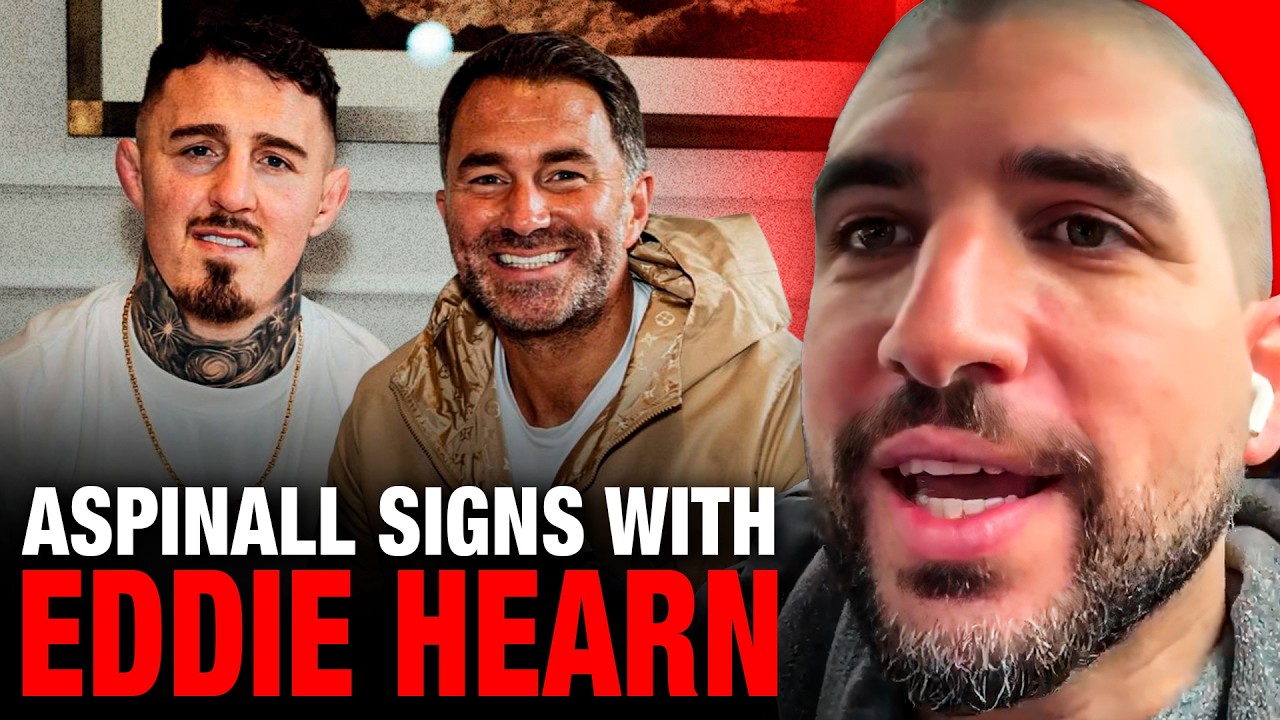 Breaking: Tom Aspinall Signs With Eddie Hearn?!? Ariel Helwani Reacts and Explains What This Means