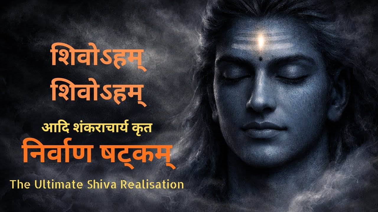 Nirvana Shatkam (Ātma Ṣaṭakam) | Ultimate Shiva Realisation | Adi Shankaracharya