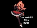 【RUBY】Dumbest Girl Alive | 100 gecs cover + lyrics 【VOCALOID5カバー】