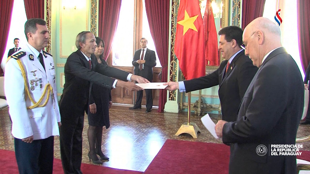 Unos 20 nuevos representantes diplomáticos se acreditaron ante el Gobierno Nacional - YouTube