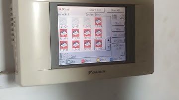 A6 Error Daikin i touch remote// For wat cassette unit faulty PCB //Error show A6 in i touch remote