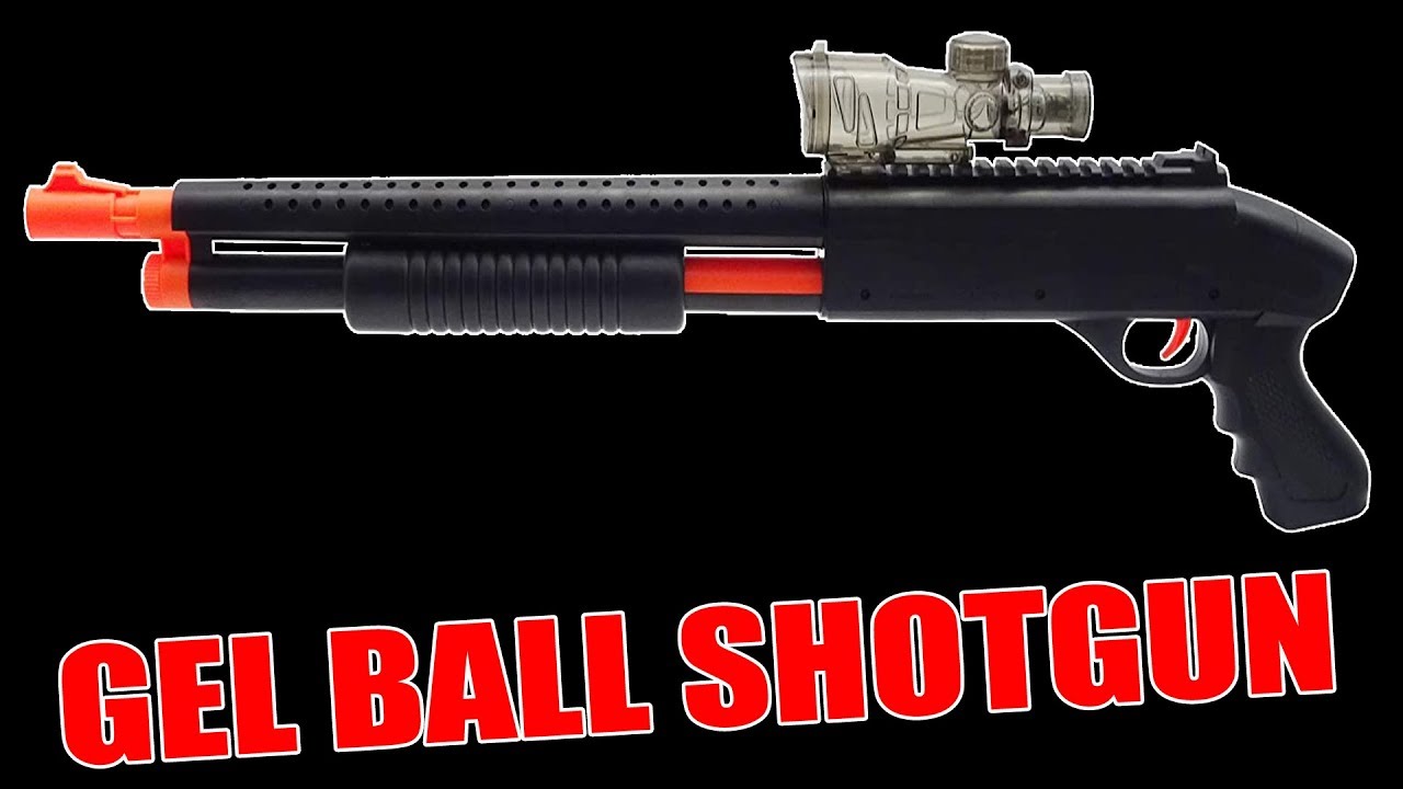 GEL BALL BLASTER SHOTGUN [Vorstellung + Schusstest dertestmichel