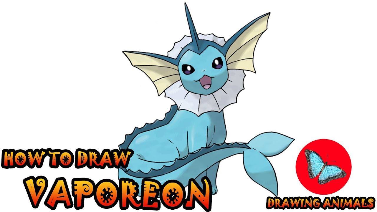 Featured image of post How To Draw Vaporeon Easy Be sure to subscribe and send us a like