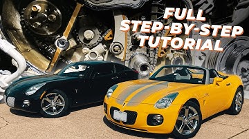 Tutorial: How To Replace the Timing Chain, Balance Shaft Chain & Water Pump on a Pontiac Solstice