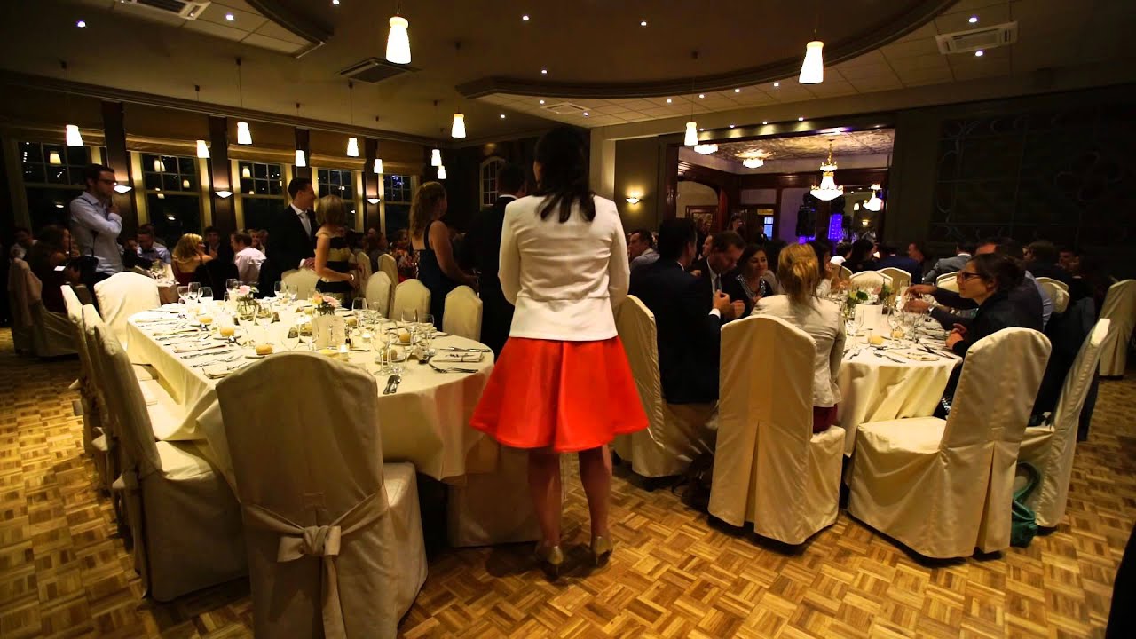 Binnenkomen feestzaal