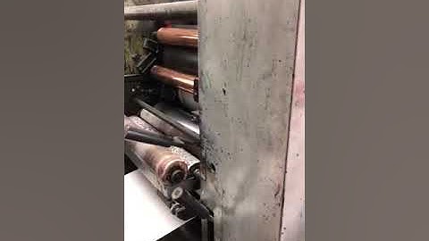 Narrow Web Press 2 Colour