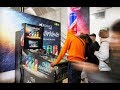 Red Bull OOH Pinball Machine dispenses free drinks at Oslo S | JCDecaux Norway