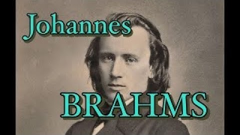 HAPPY BIRTHDAY: Brahms! A Musical Birthday Wish from Ioana Ilie