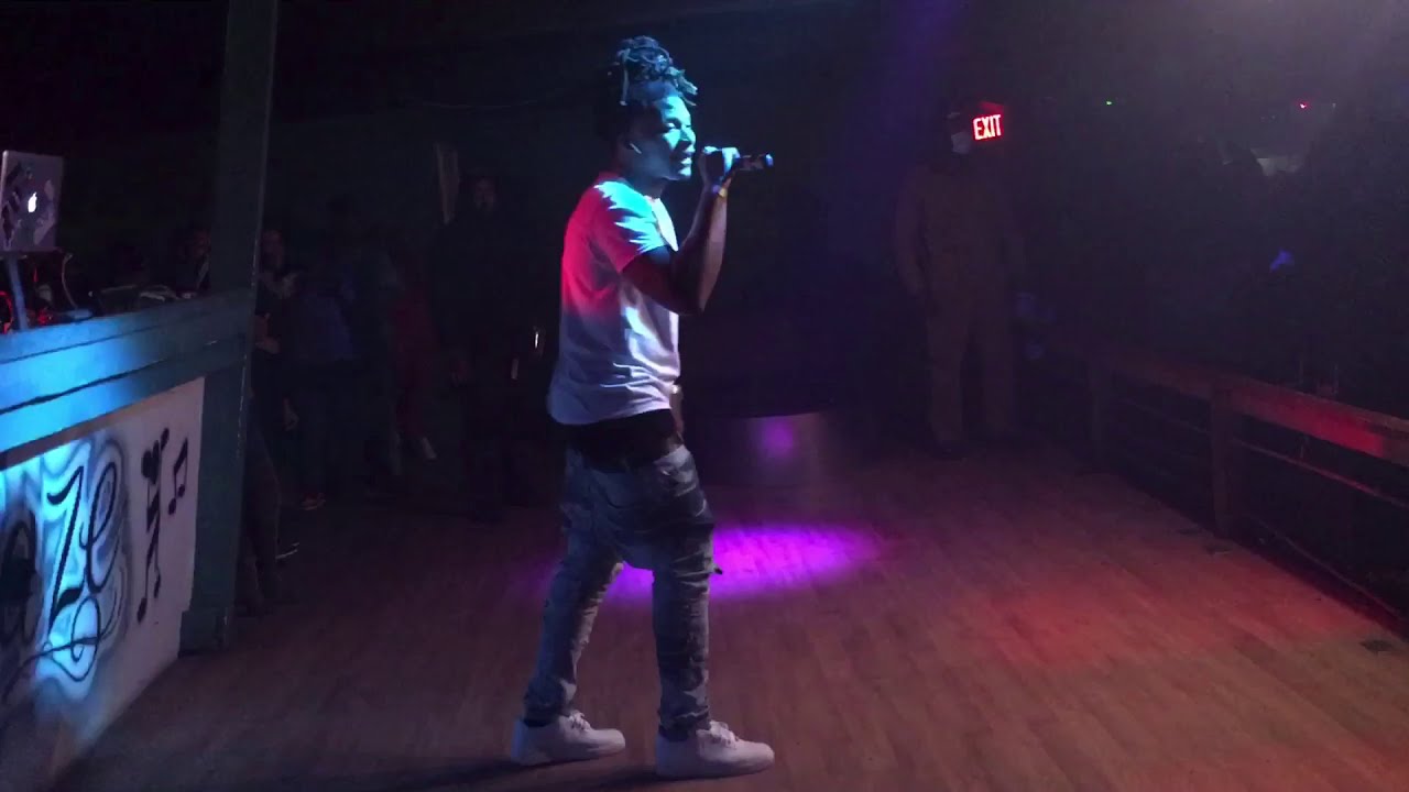 Yvng Hvnnid Performance at Club Maze