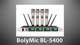 Радиосистема BolyMic BL-5400. Обзор и тест .2018