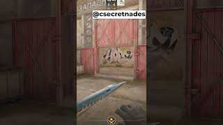 CACHE A MAIN SMOKE FROM CAR #csecretnades #cache #cs2 #lineups #smoke #molly #flash