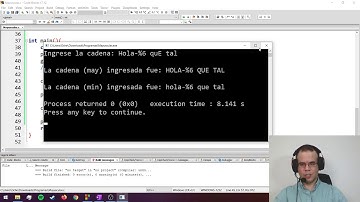 Cadenas en C - Ejercicio 1