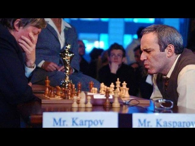 Kasparov leads 2-0 against arch rival Karpov