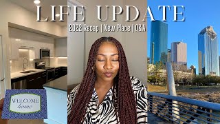 Makeup GRWM: Life Update | 2022 Recap | Houston | Q&amp;A