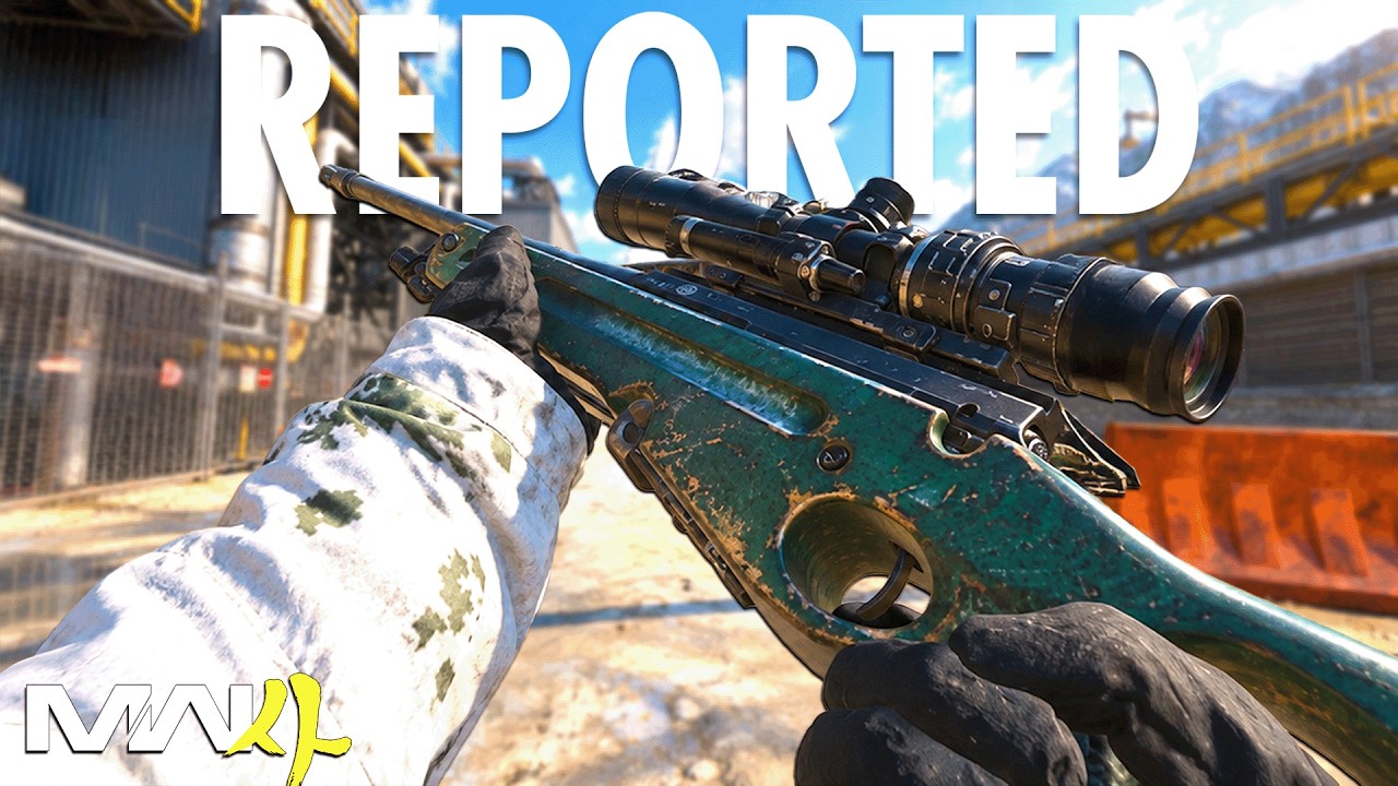 Meet the #1 MOST REPORTED SNIPER in Modern Warfare 4