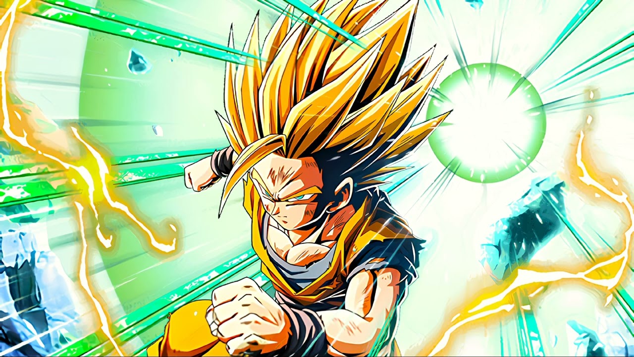 Dragon Ball Z Dokkan Battle: TEQ LR Super Saiyan 2 Gohan Active Skill OST (High Quality)