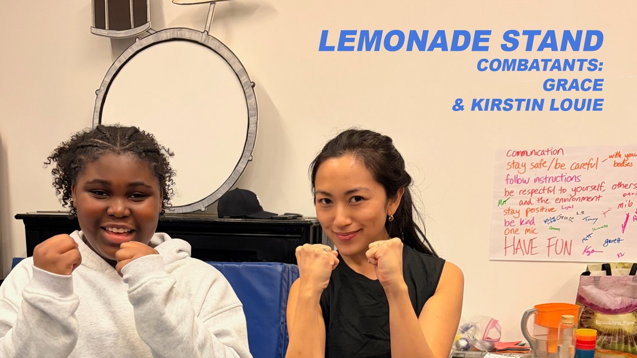 Lemonade Stand with Grace & Kirstin