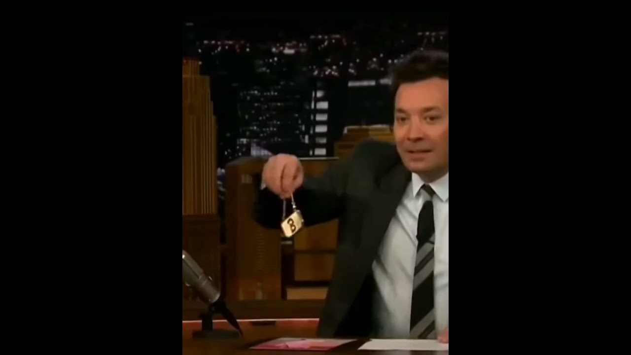 Remember when Gigi Hadid gifted Jimmy Fallon a mini bag