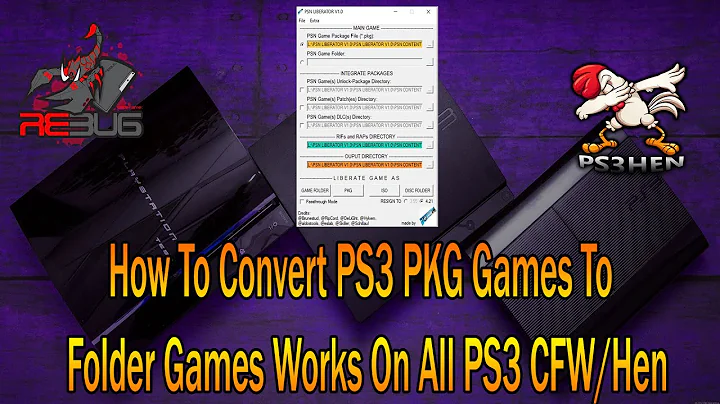 How To Convert PS3 PKG Games To Folder Games |Works On All PS3 CFWHen 2020|
