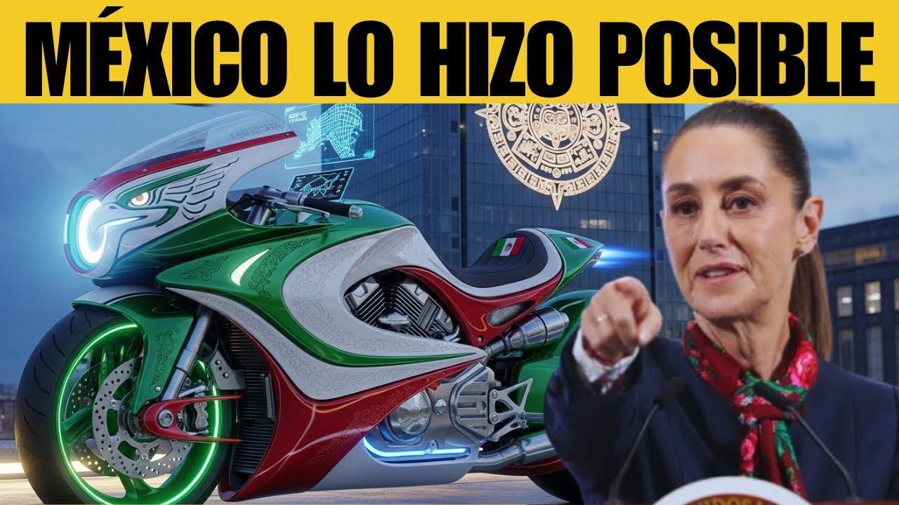 México Crea la Moto que Recorre 500 km con Solo 1 Litro de Agua 💧