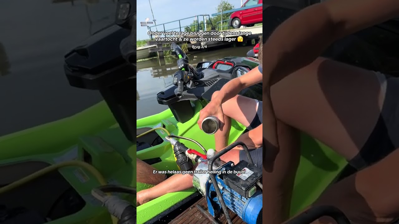 WATERSCOOTER UITGESCHAKELD 👀😱 | Onder veel te lage bruggen door met de jetski’s | P8